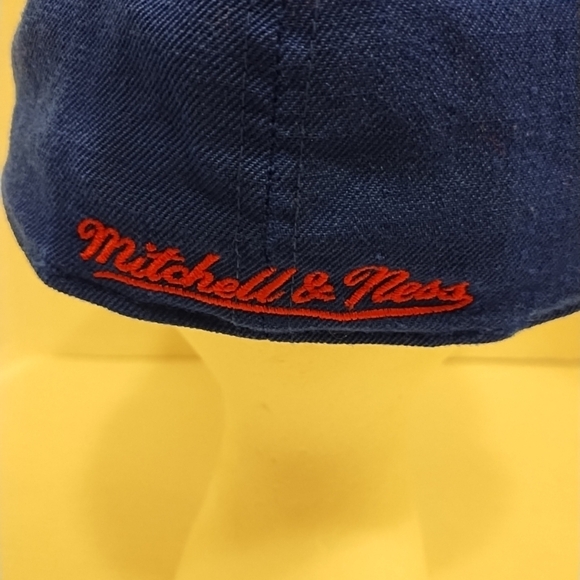 Mitchell and Ness blue/red baseball cap size 7 3/8 - Picture 4 of 11